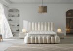 Bambi / Vanille / Boxspring Bed Set