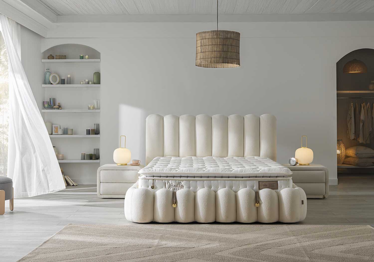 4Vanilla-web-foto1 Bambi / Vanille / Boxspring Bed Set - Image 1