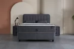BSS LEOBEDD Boxspring bedset / Matras H3 / Box en hoofdeinde