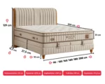 Bambi / Kapok Naturel / Boxspring Bed Set - Image 7