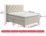 BSS SHINEBEDD / Boxspring Bed Set - Image 2