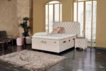 BSS pluizige boxspring bedset / Matras H3 / Box en hoofdeinde - Image 10